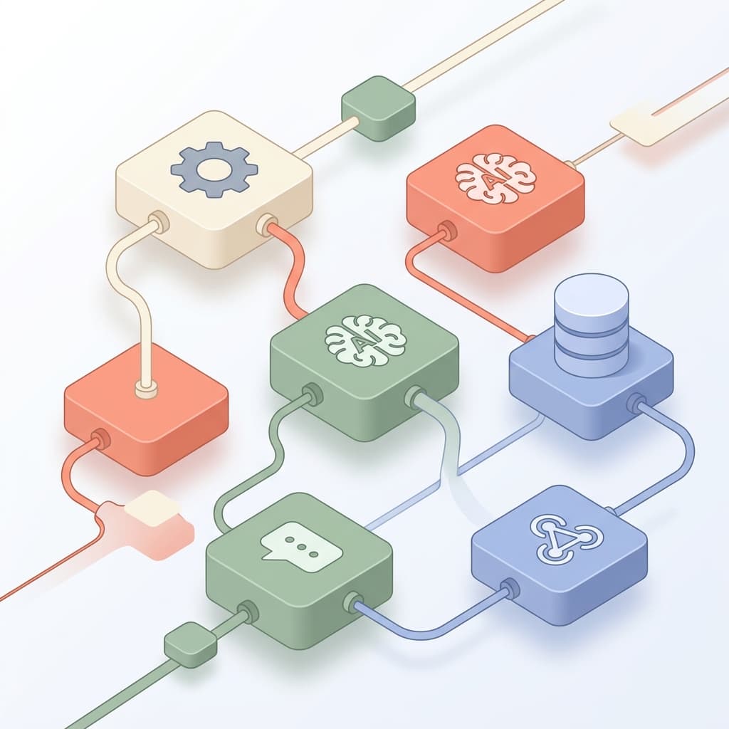 Workflow automation illustration