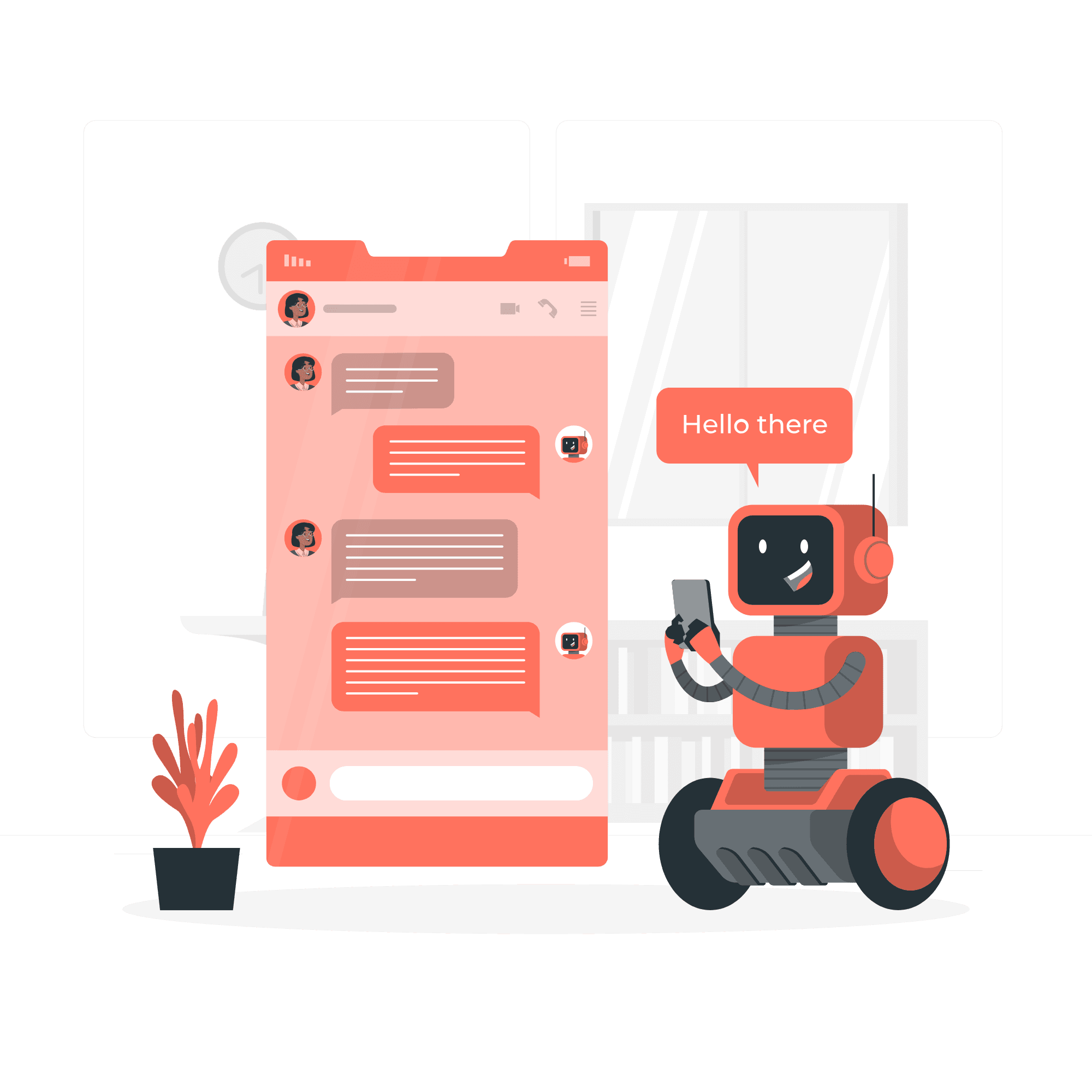 AI Chatbot visualization